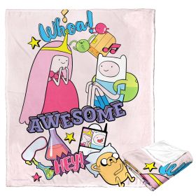 Adventure Time Silk Touch Throw Blanket, 50" x 60", Awesome Together