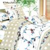 Blancho Bedding - [Palace Wall] 100% Cotton 5PC Bed In A Bag (Twin Size)