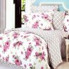 Blancho Bedding - [Rural Rose] 100% Cotton 5PC Bed In A Bag (Twin Size)