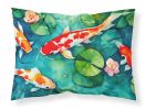 Koi Fish Standard Pillowcase Lightweight Super Soft Easy Care Decorative Artwork Pillowcase, Standard