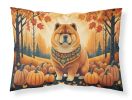 Chow Chow Fall Standard Pillowcase Lightweight Super Soft Easy Care Decorative Artwork Pillowcase, Standard