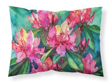 West Virginia Rhododendrons in Watercolor Standard Pillowcase Lightweight Super Soft Easy Care Decorative Artwork Pillowcase, Standard