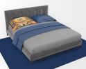 Yellow Labrador Retriever Fall Standard Pillowcase Lightweight Super Soft Easy Care Decorative Artwork Pillowcase, Standard