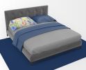 Texas Bluebonnets in Watercolor Standard Pillowcase Lightweight Super Soft Easy Care Decorative Artwork Pillowcase, Standard