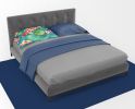 Koi Fish Standard Pillowcase Lightweight Super Soft Easy Care Decorative Artwork Pillowcase, Standard