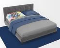Scottish Terrier Hippie Dawg Standard Pillowcase Lightweight Super Soft Easy Care Decorative Artwork Pillowcase, Standard