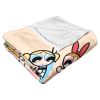 Cartoon Network's Powerpuff Girls Silk Touch Throw Blanket, 50" x 60", Saving the Day