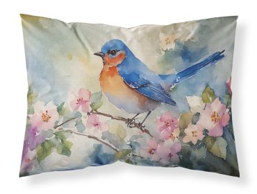 Bluebird Standard Pillowcase Lightweight Super Soft Easy Care Decorative Artwork Pillowcase, Standard (Default: Default)